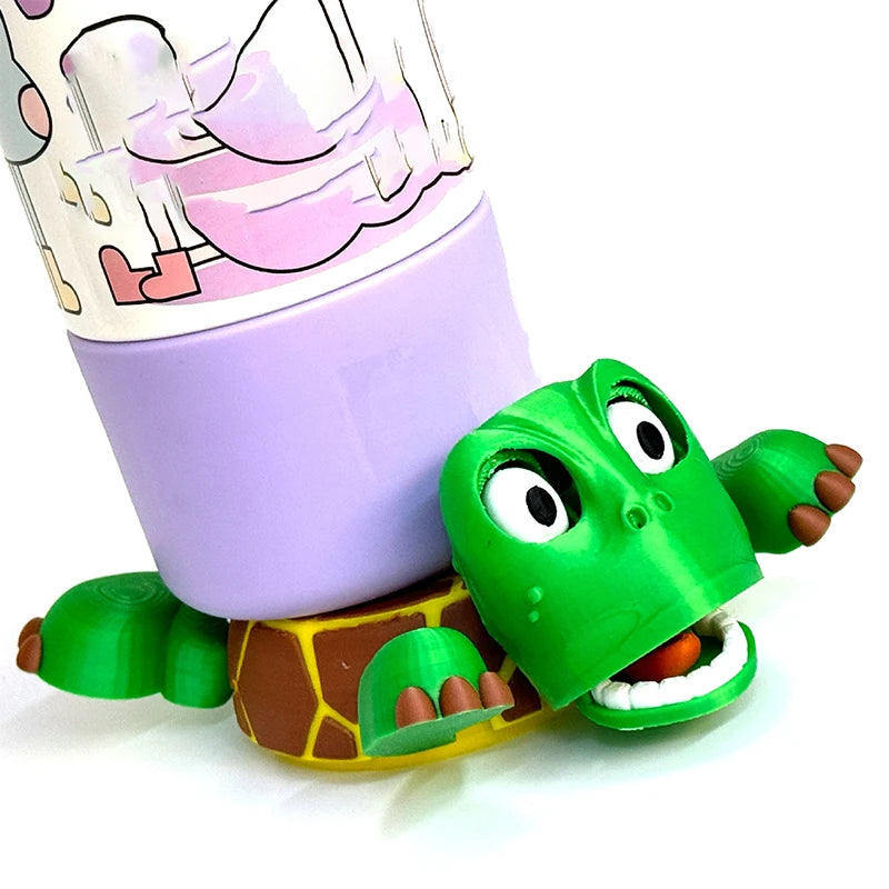 3D Printed Turtle Coaster – Fun & Decorative Drink Holder