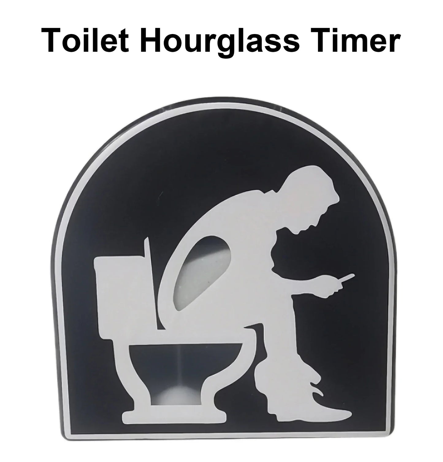 Durable 5-Minute Sand Timer – Toilet Reminder & Gift Idea