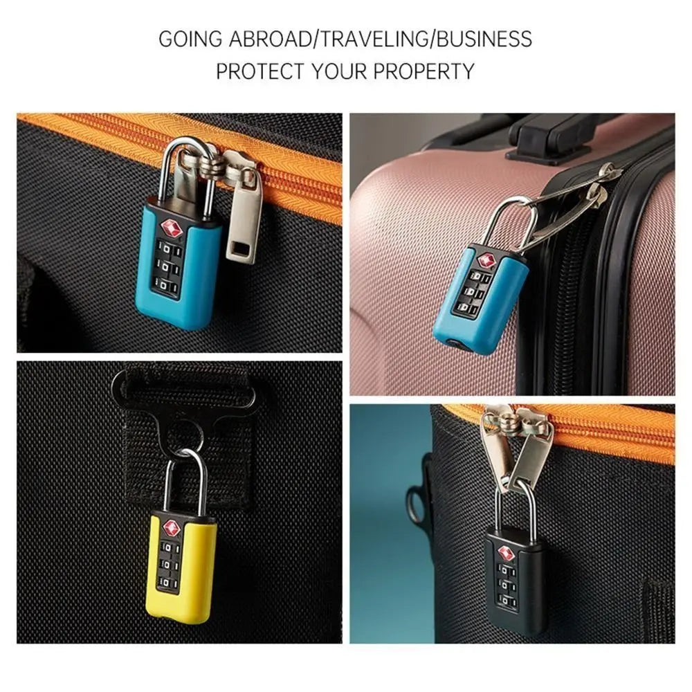 3-Digit TSA Combination Lock for Travel Luggage