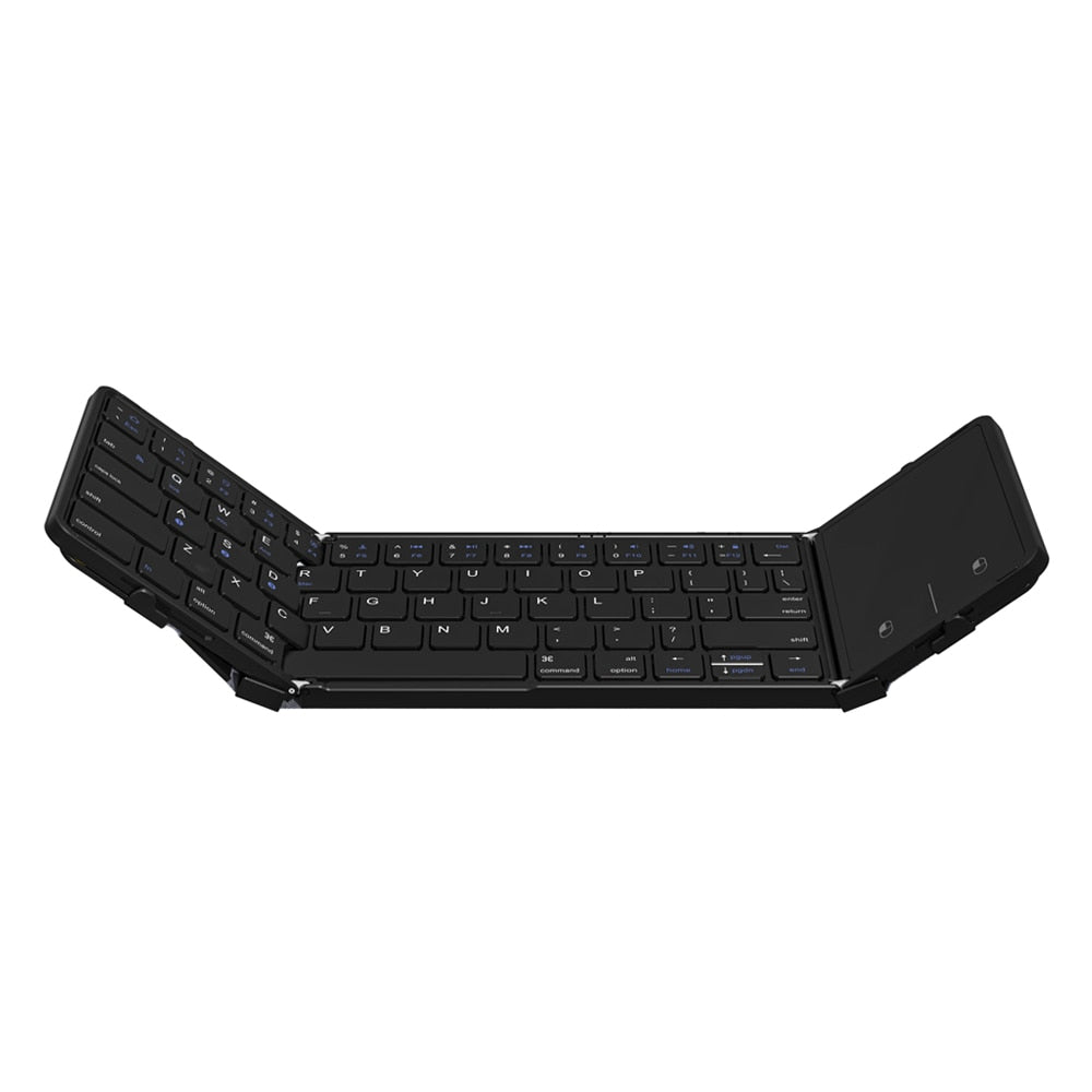 Bluetooth Keyboard Portable Tri-folding Fit for IOS android