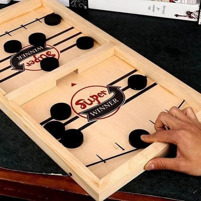 Foosball Winner Table Hockey Catapult Chess Interactive Sling Puck Game Toy