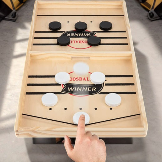 Foosball Winner Table Hockey Catapult Chess Interactive Sling Puck Game Toy