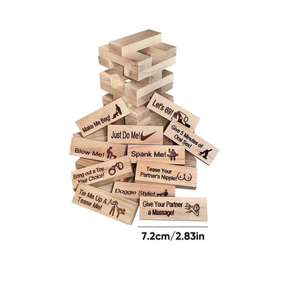 The Naughty Blocks Jenga Game