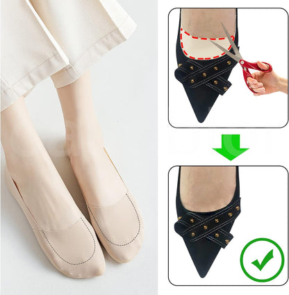 5 pairs -Thin No Show Socks