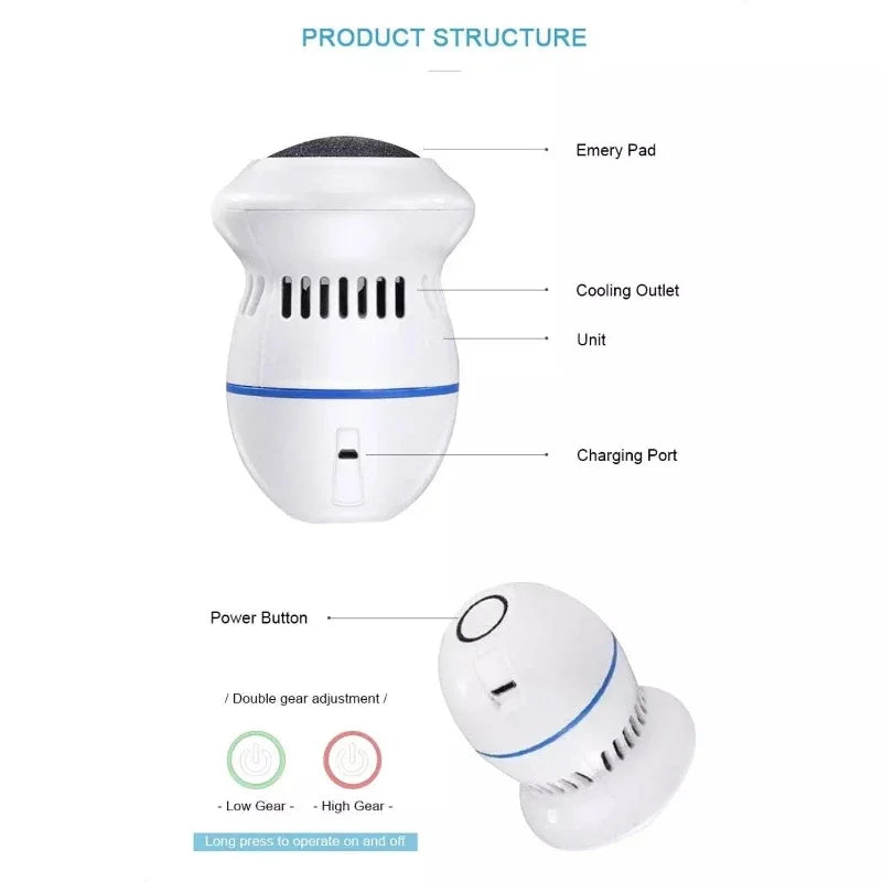 Electric Foot Grinder with Vacuum