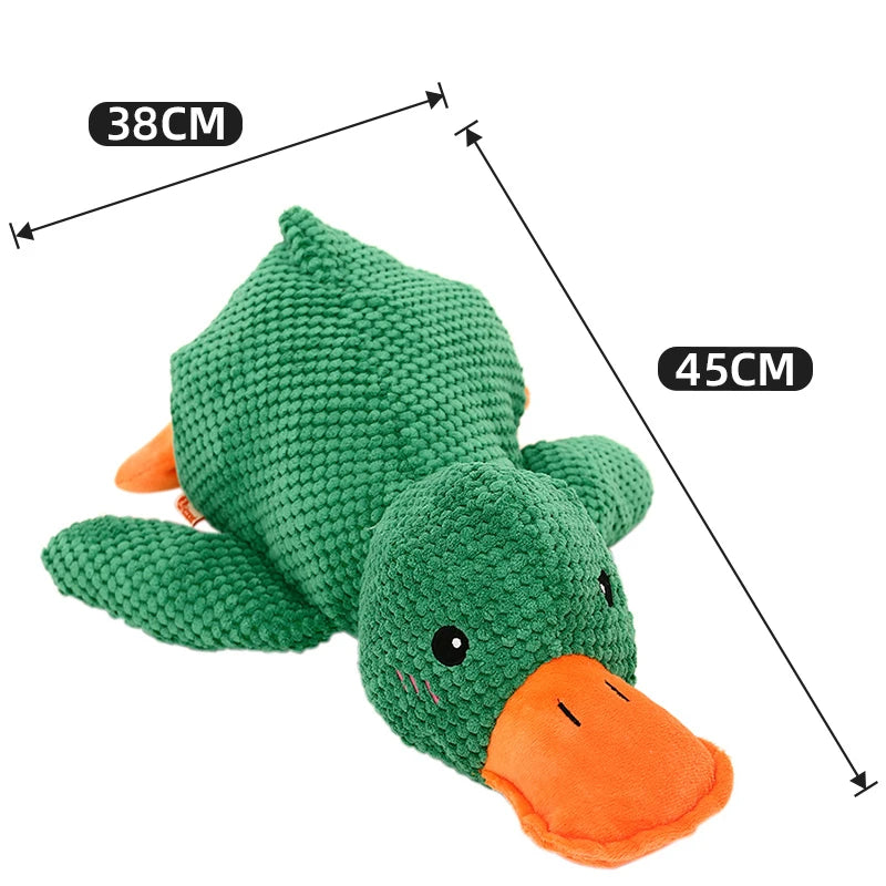 Duck Squeaky Plush Toy – Perfect for Dog Chewing and Playtime Fun