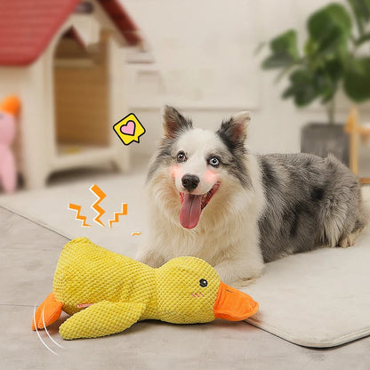 Duck Squeaky Plush Toy – Perfect for Dog Chewing and Playtime Fun