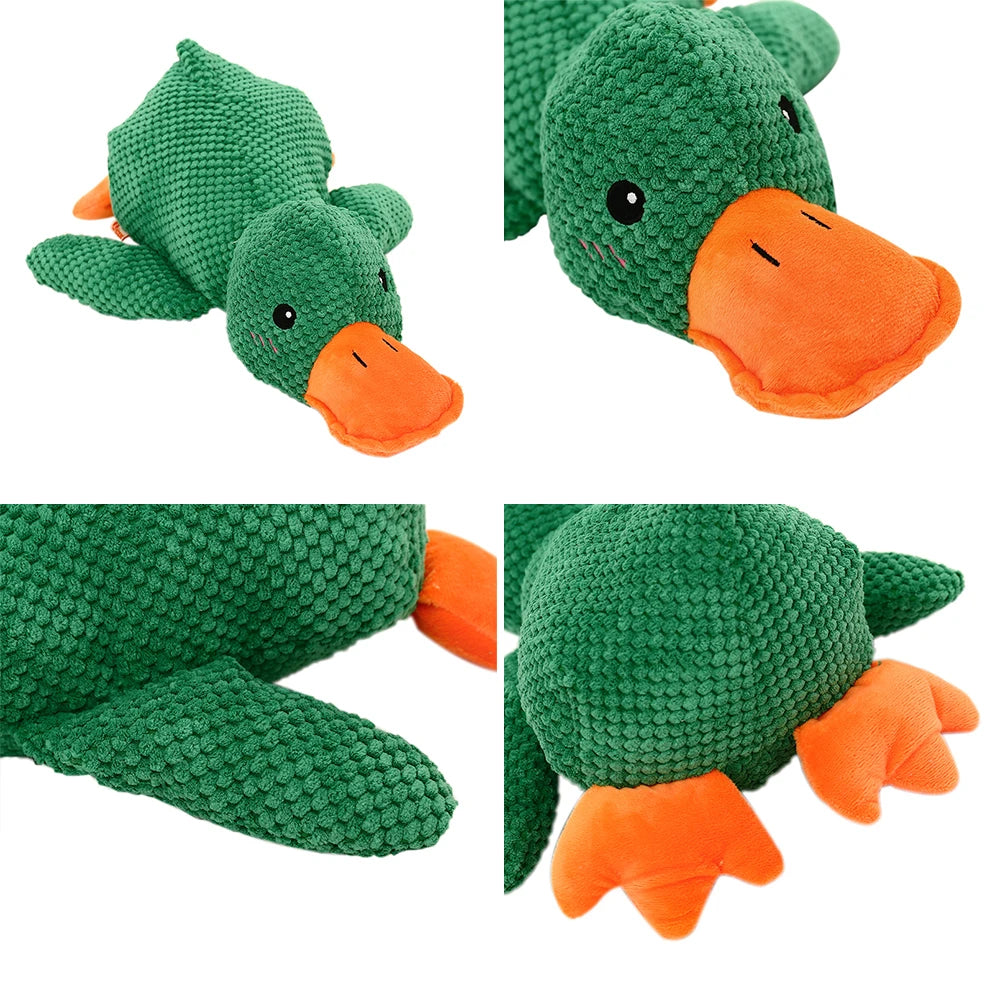 Duck Squeaky Plush Toy – Perfect for Dog Chewing and Playtime Fun