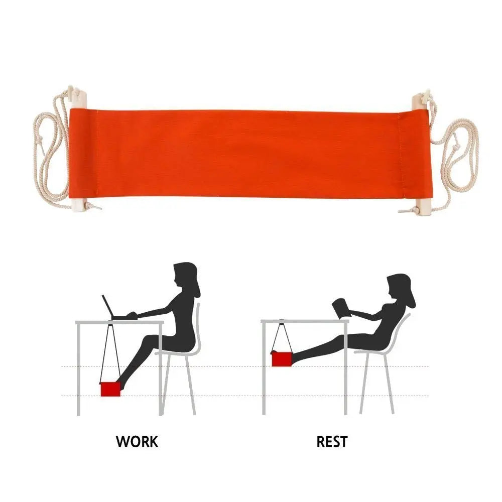 Desk Feet Hammock Foot Chair Care Tool Foot Outdoor Rest Cot Portable Office