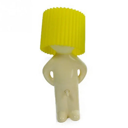 Shy Gentleman Mr. P LED Bedside Reading Lamp - A Playful Gift with Switch