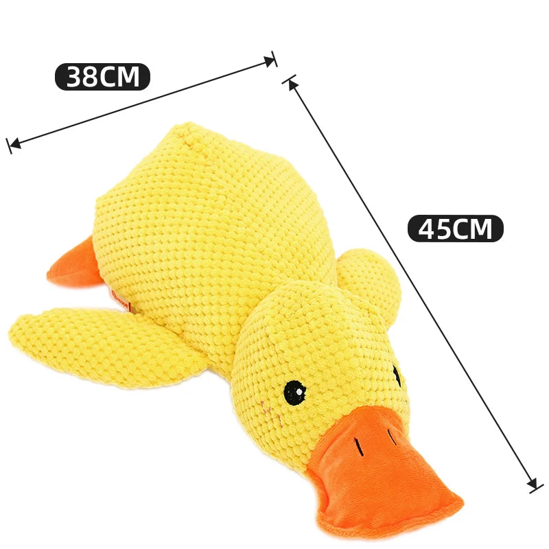 Duck Squeaky Plush Toy – Perfect for Dog Chewing and Playtime Fun