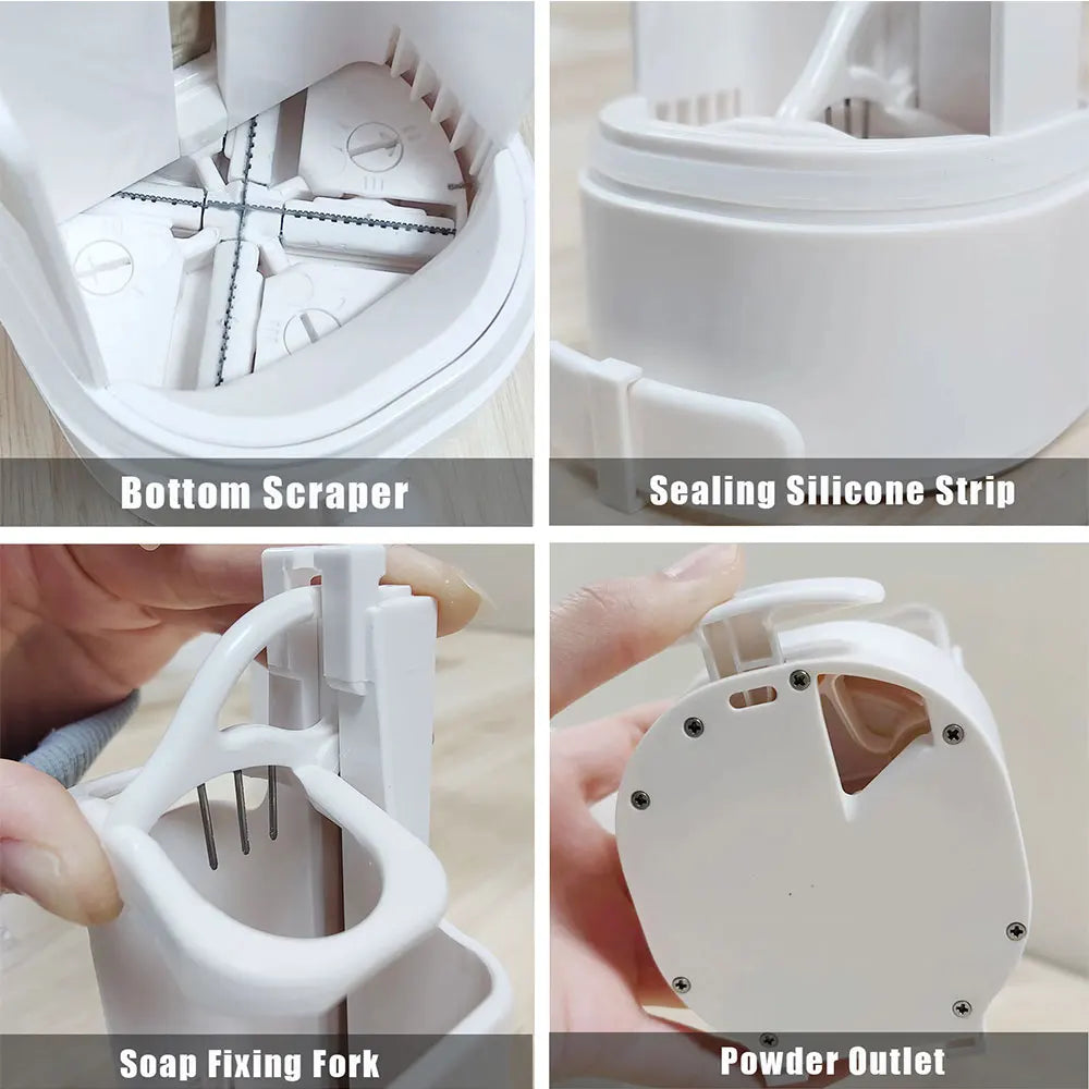 Waterproof Soap Grinder & Dispenser Organizer Box