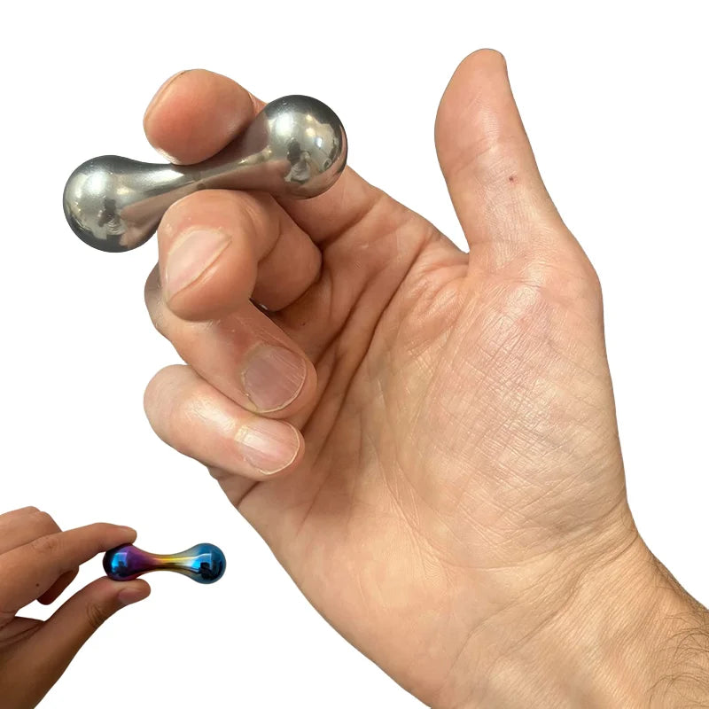 Titanium Fidget Spinner: Stress-Relieving Knucklebone Design