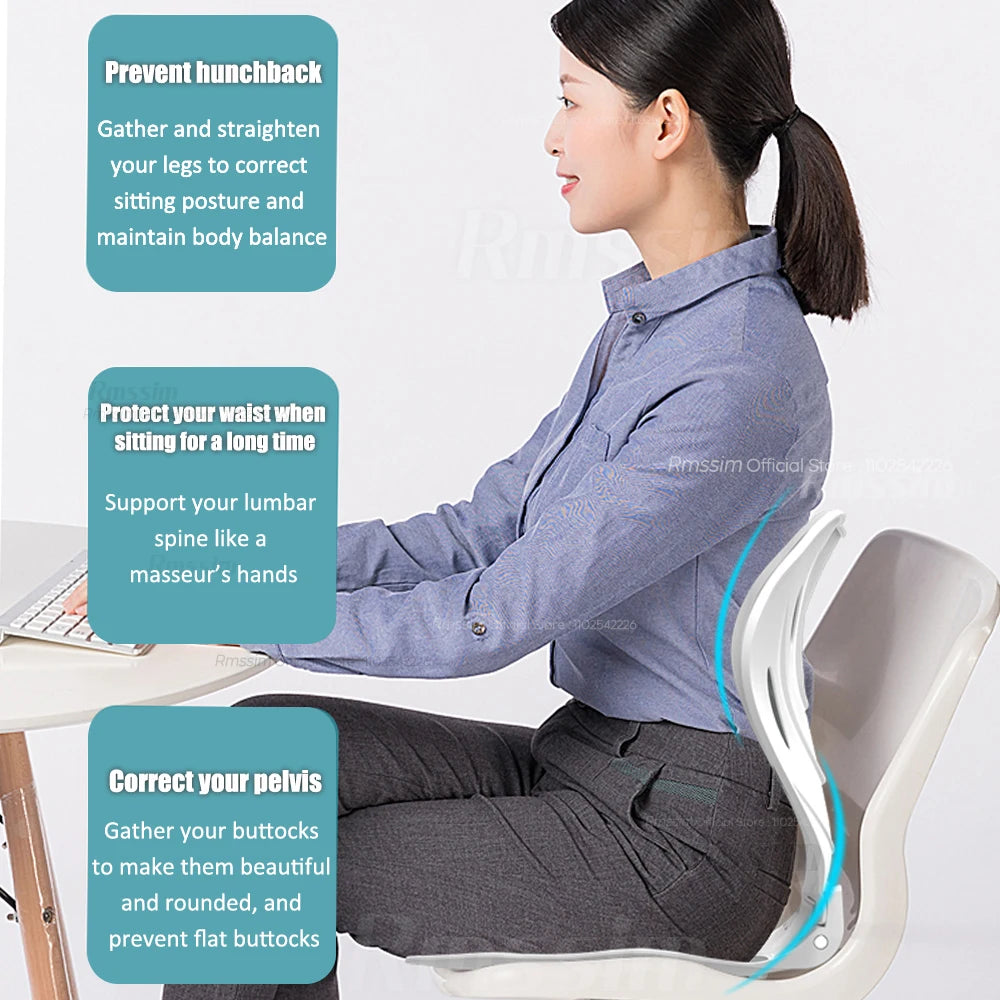 Office Chair Back Support – Anti-Hunchback Foldable Cushion