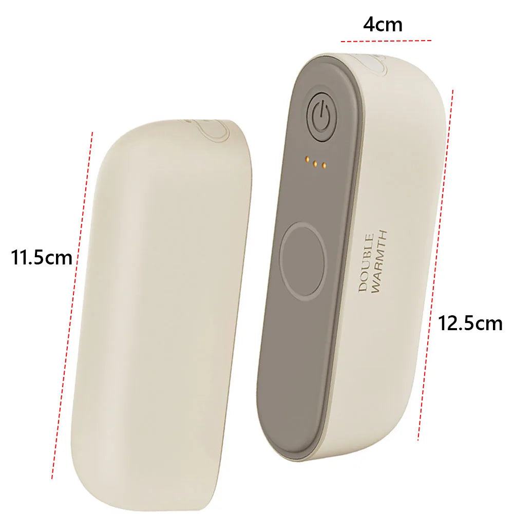 2-in-1 Magnetic Rechargeable Hand Warmer & Pocket Heater