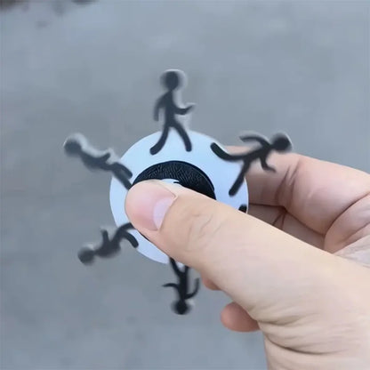 Stickman Illusion Spinner – Fun Stress Relief Finger Toy