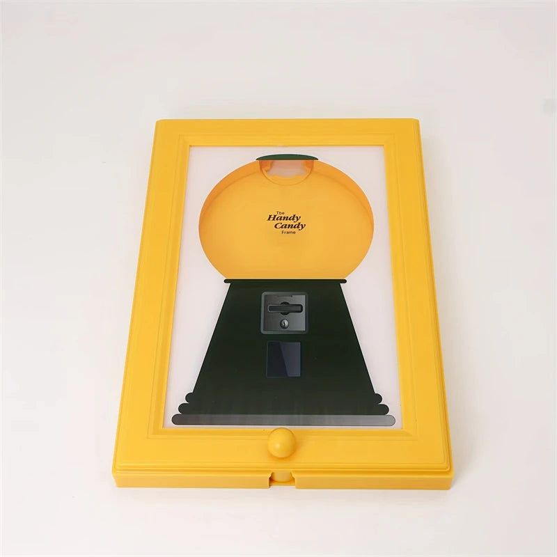 Wall-Mounted Dispenser Photo Frame | Candy, Snack & Pet Treat Holder
