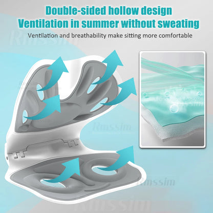 Office Chair Back Support – Anti-Hunchback Foldable Cushion