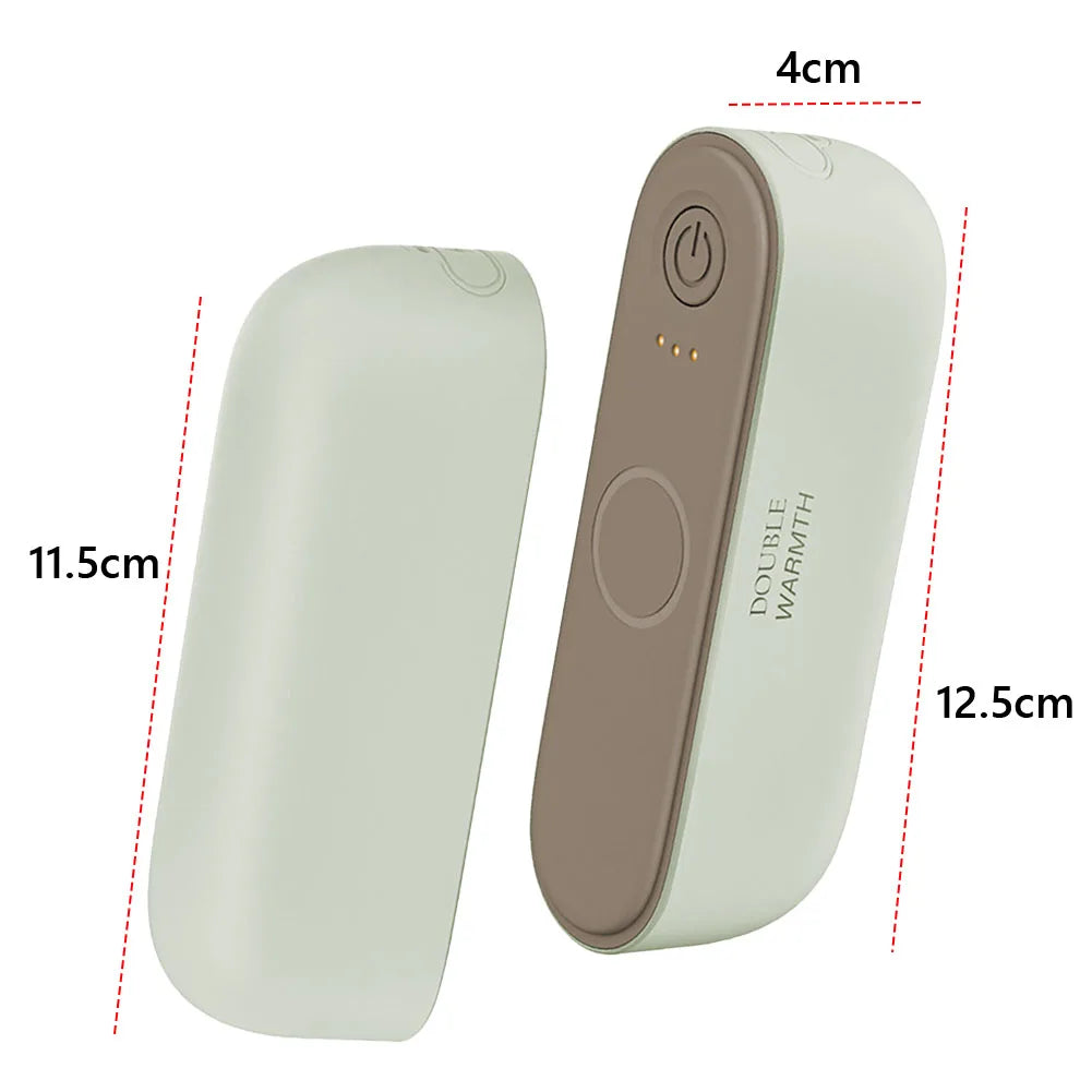 2-in-1 Magnetic Rechargeable Hand Warmer & Pocket Heater