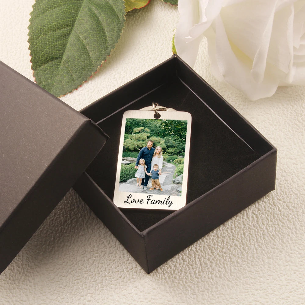 Personalized Photo Keychain
