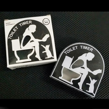 Durable 5-Minute Sand Timer – Toilet Reminder & Gift Idea
