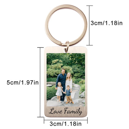 Personalized Photo Keychain