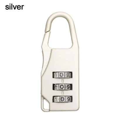 Small Travel Combination Lock – 3-Digit Password for Luggage & Gym
