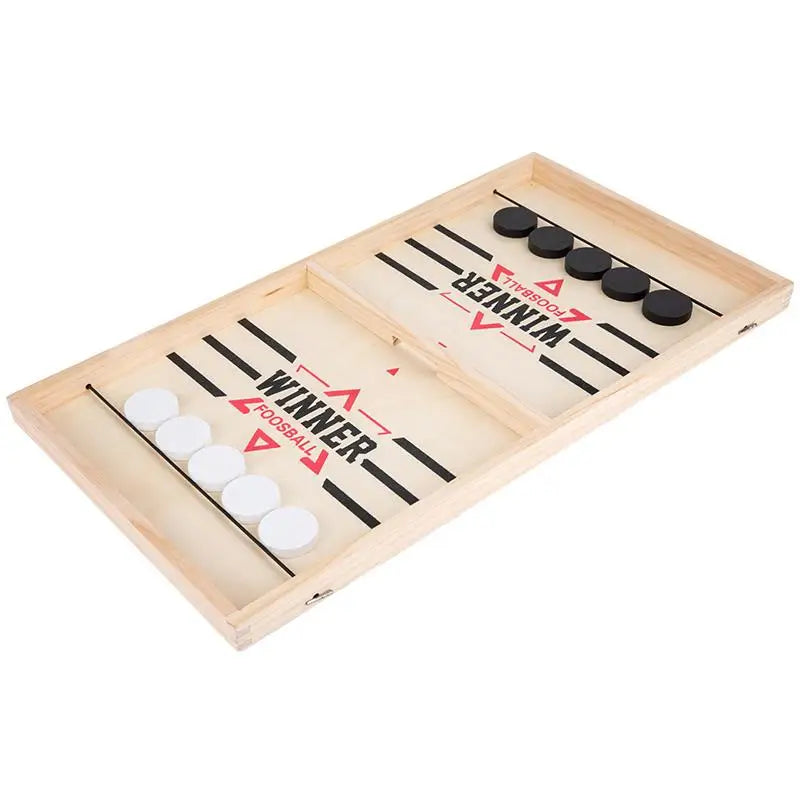 Foosball Winner Table Hockey Catapult Chess Interactive Sling Puck Game Toy