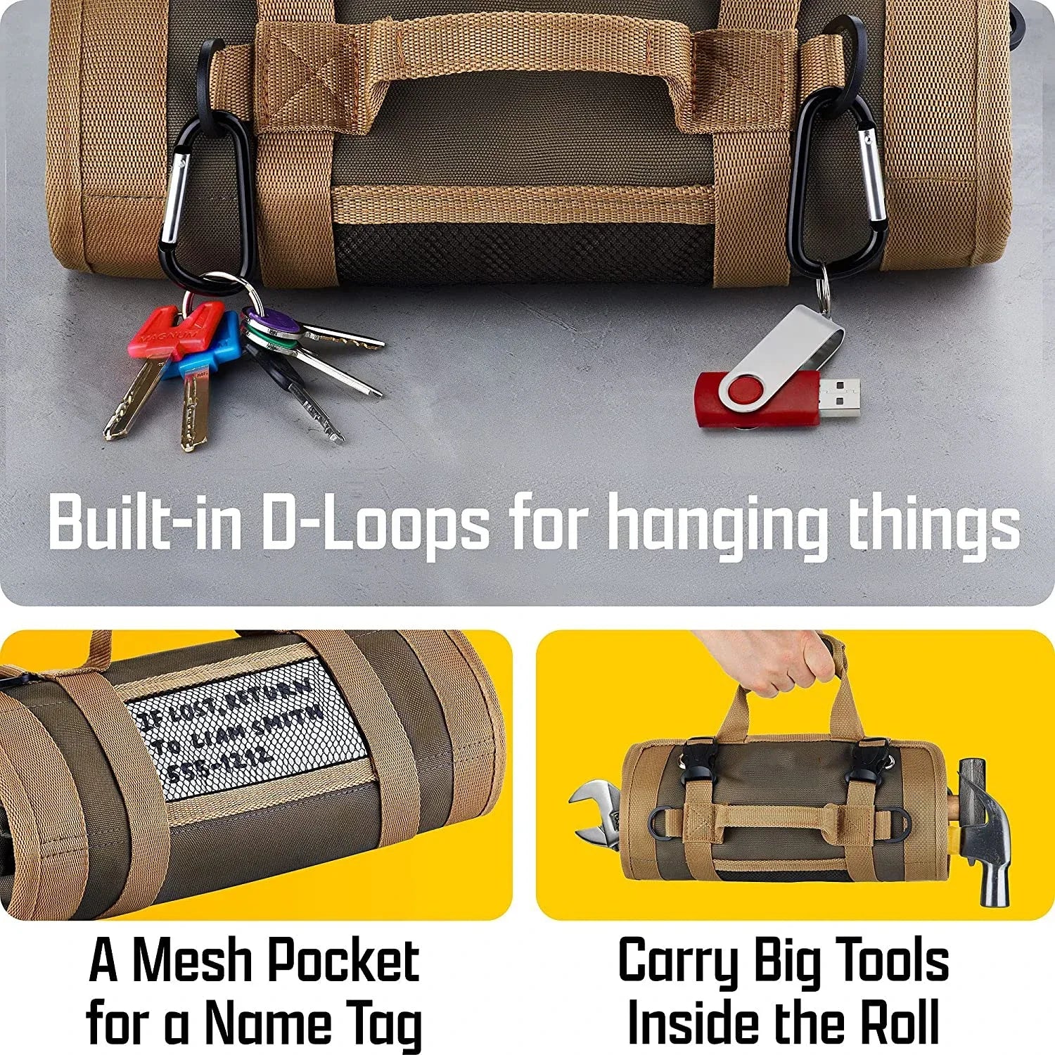 High-Quality Multi-Purpose Tool Bag with Multi-Pocket Design