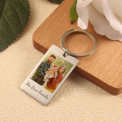 Personalized Photo Keychain