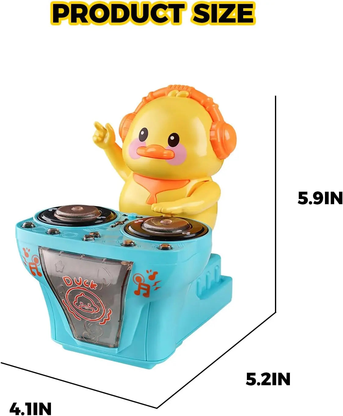 DJ Electric Music Dancing  Pig Toy with Color Light Swing doll kid gift