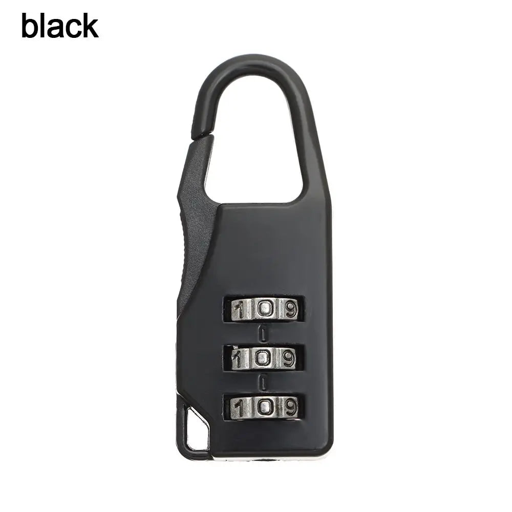 Small Travel Combination Lock – 3-Digit Password for Luggage & Gym