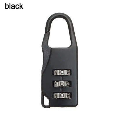 Small Travel Combination Lock – 3-Digit Password for Luggage & Gym