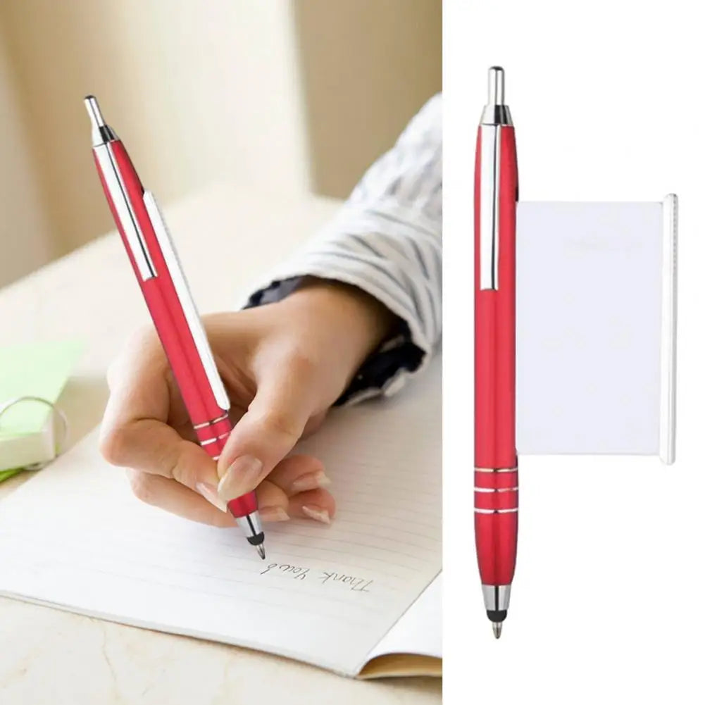 Metal Ballpoint Pen with Secret Note Center