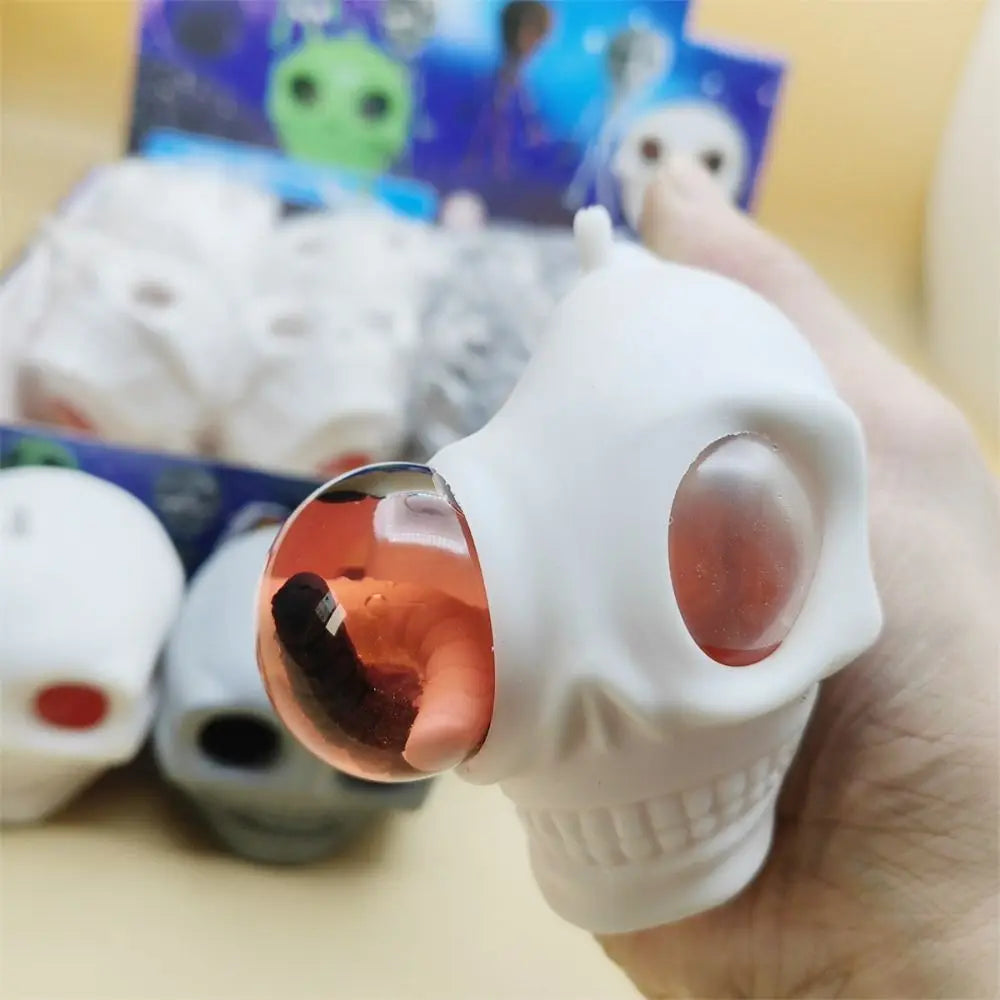 Skull Stress Relief Squeeze Toys