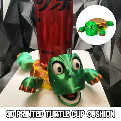 3D Printed Turtle Coaster – Fun & Decorative Drink Holder