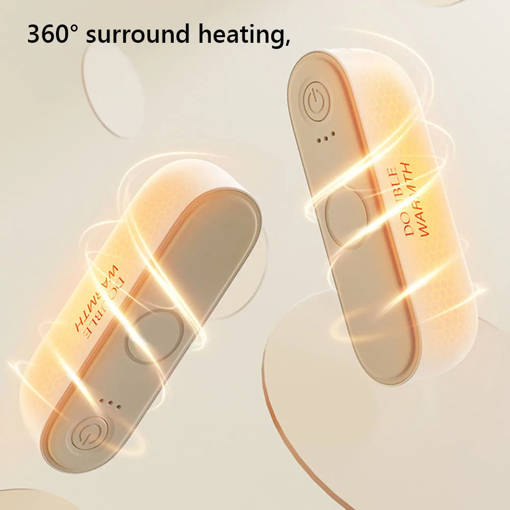 2-in-1 Magnetic Rechargeable Hand Warmer & Pocket Heater