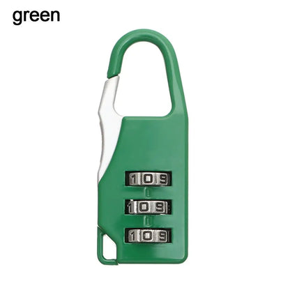 Small Travel Combination Lock – 3-Digit Password for Luggage & Gym