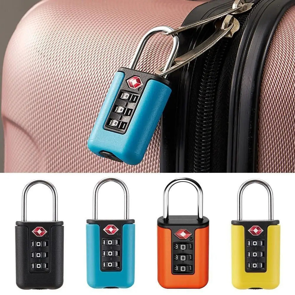 3-Digit TSA Combination Lock for Travel Luggage
