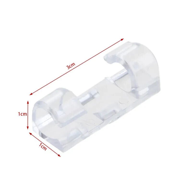 Self-Adhesive Plastic Wire/Cable Clips