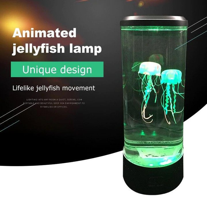 Led Jellyfish Aquarium Lamp