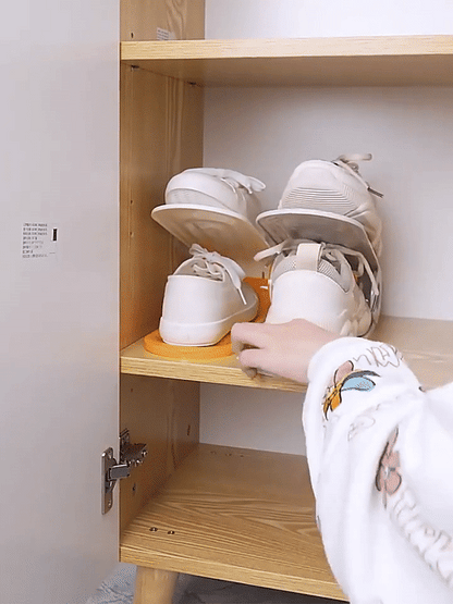Shoe Holder Double Layer Adjustable Rack Organizer for Space Saving Storage Room