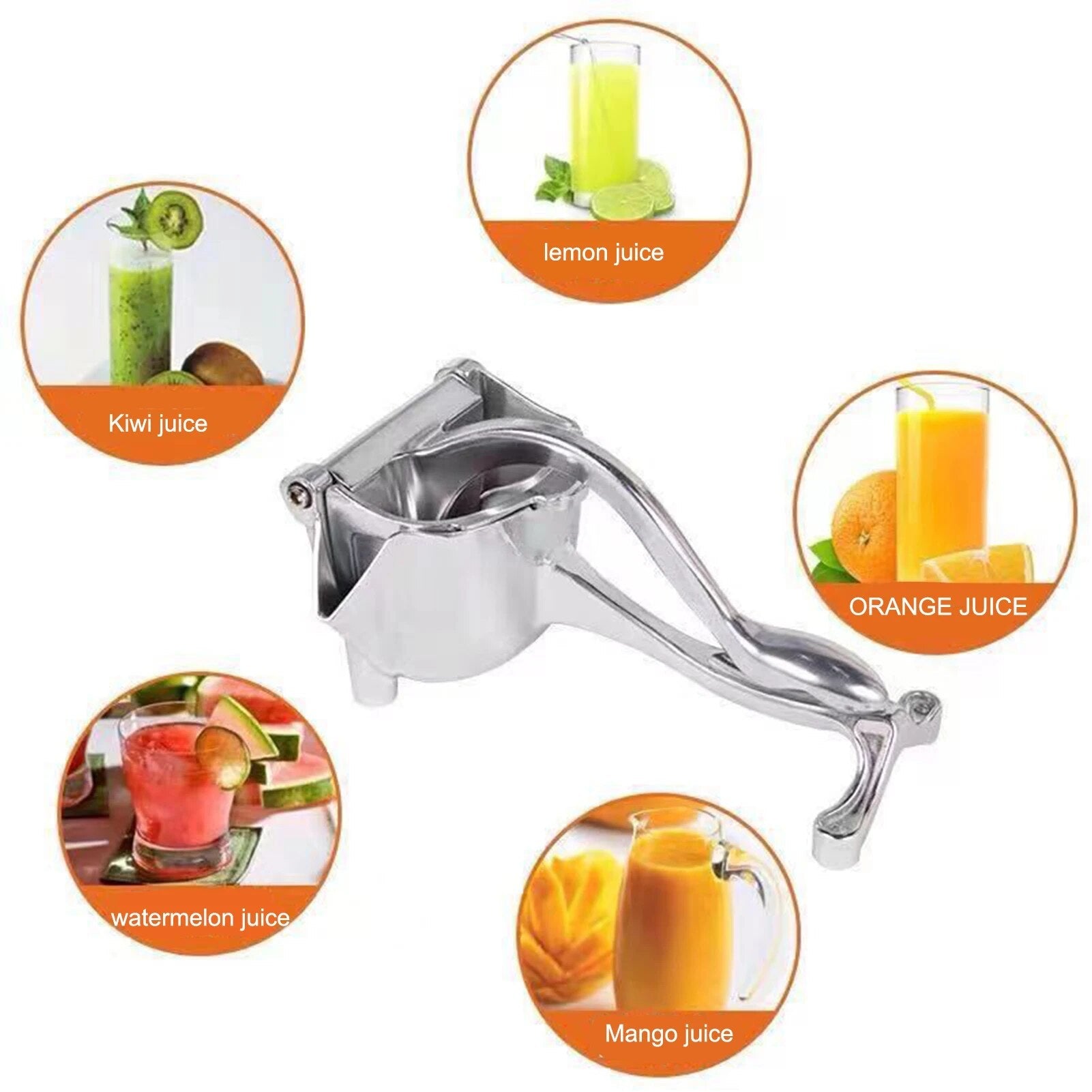 Kitchen Fruit Manual Juicer Orange Juice Squeezer Press Lemon Squeezer