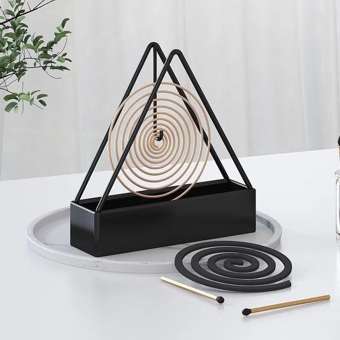 Mosquito Coil Holder Iron Mosquito-Repellent Incense Holder For Home Decoration