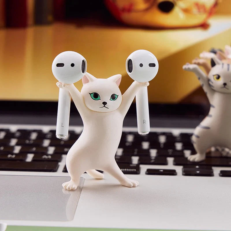 Mini Cat AirPod Holders