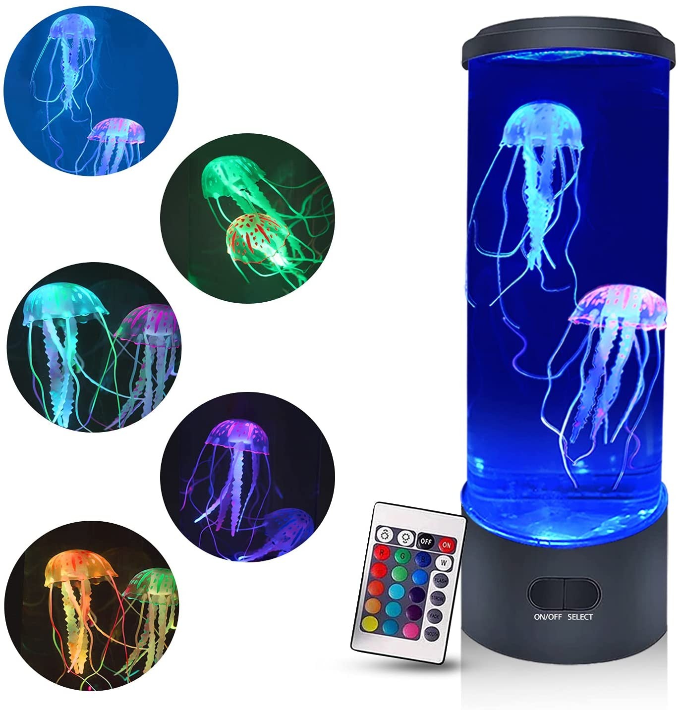 Led Jellyfish Aquarium Lamp