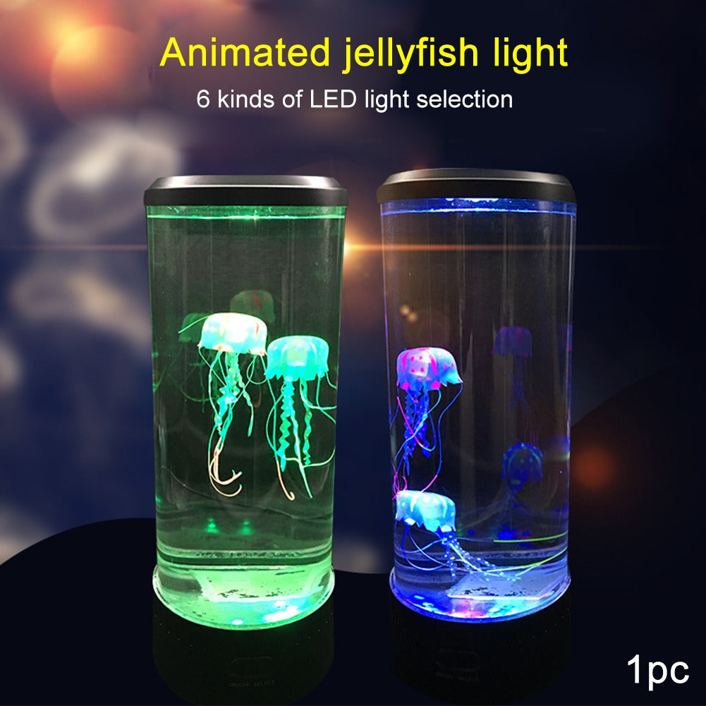 Led Jellyfish Aquarium Lamp