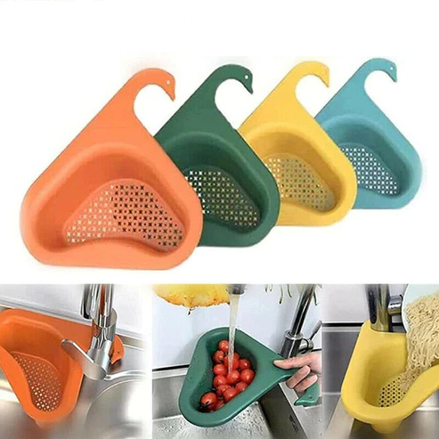 Kitchen Sink Drain Basket Swan Drain Rack