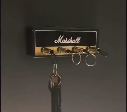 Marshall wall key holder - Music - Musician gift - Jack wall holder for keys. Guitar amp hook - Marshall wall decoration.
