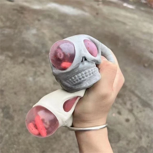 Skull Stress Relief Squeeze Toys